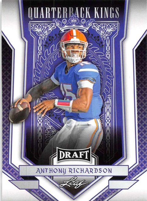 2023 Leaf Draft #88 Anthony Richardson QB Kings NM-MT Ohio State Buckeyes Football Trading Card 2023 Leaf Draft #88 Anthony Richardson QB Kings NM-MT Ohio State Buckeyes Football Trading Card