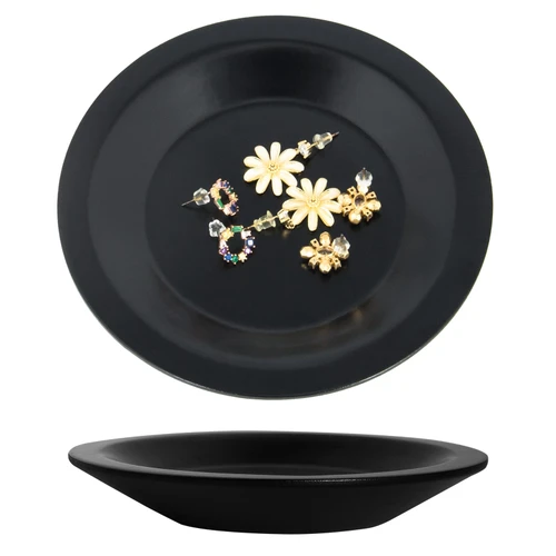 YINUOWEI Jewelry Tray, Ring Dish Jewelry Dish, Decorative Trinket Dish for Organizing Rings Necklaces Earrings, Small Key Bowl, Jewelry Plate Catchall Tray for Entryway Table, Gifts for Women