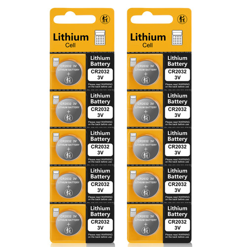 Fitinoch 10 Pack 3 Volt CR2032 Lithium Batteries, 3v Button Cell Coin 2032 DL2032 ECR2032 Battery for Airtag, Car Remote Key Fitinoch 10 Pack 3 Volt CR2032 Lithium Batteries, 3v Button Cell Coin 2032 DL2032 ECR2032 Battery for Airtag, Car Remote Key