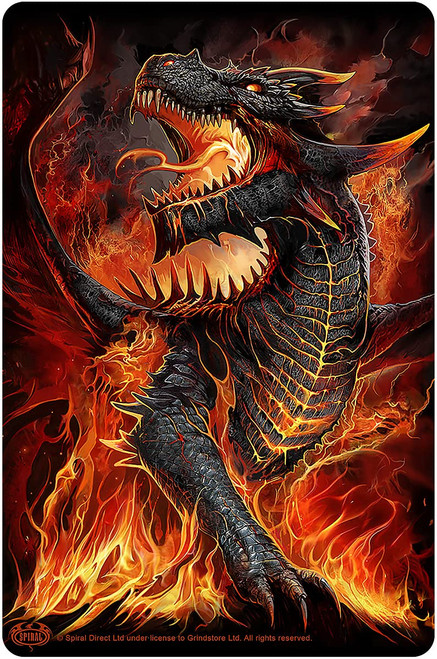 Spiral - Draconis - Greet Tin Metal Cards - L