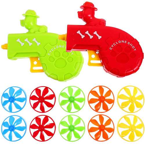 iplusmile 6PCS Cat Fetch Toy with Colorful Flying Propellers Set, Dog Cat Playing Tracking Interactive Toys Cat Shooting Toys for Kitten Chasing Training Hunting