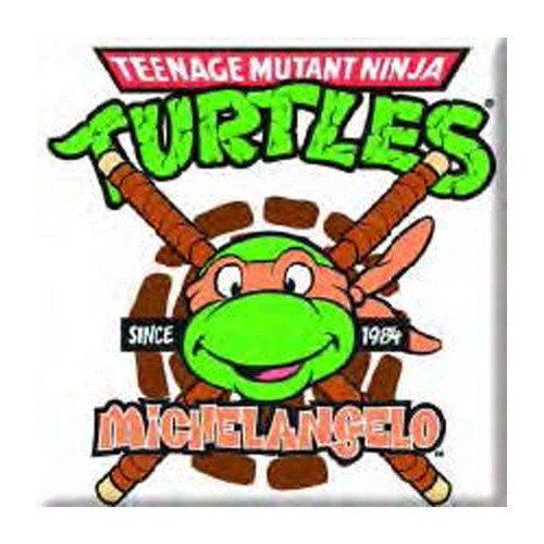 Teenage Mutant Ninja Turtles Tmnt Michelangelo Fridge Magnet Nunchucks