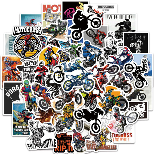 50Pcs Motocross Stickers for Water Bottles Vinyl Dirt Motobike Stickers for Kids Teens Waterproof Motorcycle Stickers Decals for Laptop Scrapbooking Journaling Dirt Bike Stickers 50Pcs Motocross Stickers for Water Bottles Vinyl Dirt Motobike Stickers for Kids Teens Waterproof Motorcycle Stickers Decals for Laptop Scrapbooking Journaling Dirt Bike Stickers