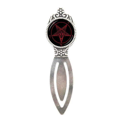 Satanic Jewelry, Goat of Mendes Bookmarker, Sigil of Baphomet Bookmark, Inverted Pentagram Charm, Satanic Jewelry, Y068 (1) Satanic Jewelry, Goat of Mendes Bookmarker, Sigil of Baphomet Bookmark, Inverted Pentagram Charm, Satanic Jewelry, Y068 (1)
