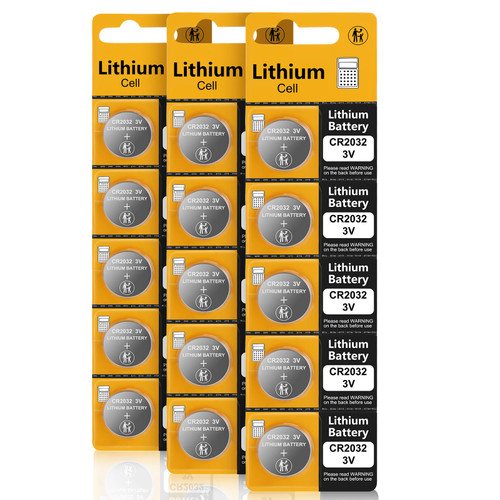 Fitinoch 15 Pack 3 Volt CR2032 Lithium Batteries, 3v Button Cell Coin 2032 DL2032 ECR2032 Battery for Airtag, Car Remote Key Fitinoch 15 Pack 3 Volt CR2032 Lithium Batteries, 3v Button Cell Coin 2032 DL2032 ECR2032 Battery for Airtag, Car Remote Key
