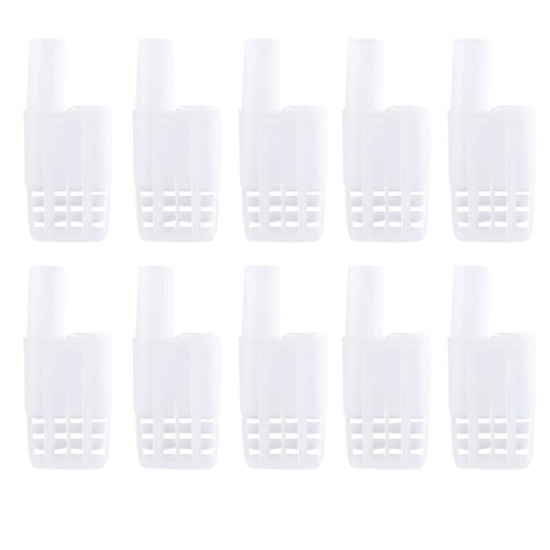 10Pcs Queen Bee Cages Plastic Isolator Rearing Cages Compact Beekeeping Rearing Tools Insectary Box for Beekeepers