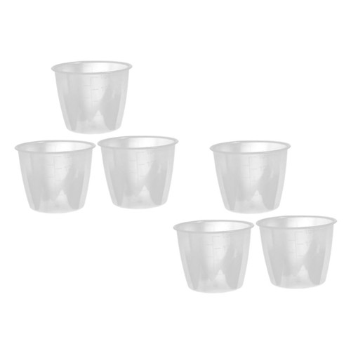 FUNOMOCYA 6pcs Rice Cooker Measuring Cup Tools Rice Cups Replacements Measuring Cup for Liquid Rice Cooker Parts Rice Cooker Accessories Food Grade Pp Cooking Utensils