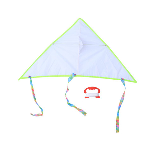 INOOMP Polyester Blank Kite DIY Blank White Kite Making DIY Painting Kites DIY Kites for Kids Make Your Own Kite Decorating Coloring Kite Blank Flying Kite Kids Kite Child Toy Outdoor