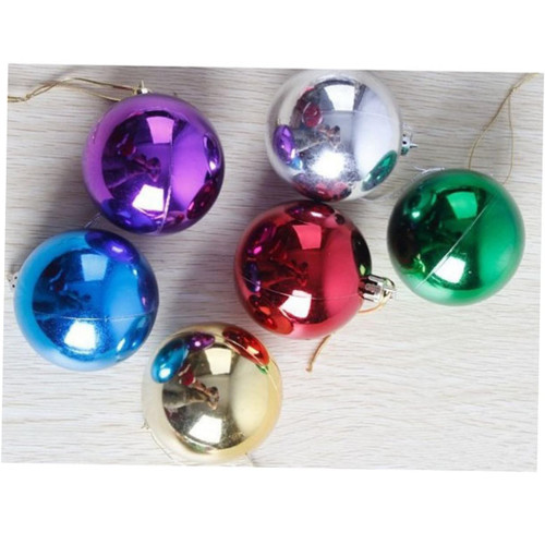 BESTOYARD Christmas Balls Christmas Tree Ornaments Christmas Star Ornament Christmas Ball Decoration Christmas Baubles Christmas Tree Hanging Ornament Bright Light Hanging Ball