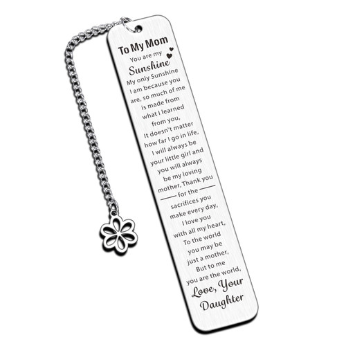 Mom Gift Bookmark for Women Mothers Day Mom Gift from Daughter Son, Mom Birthday Gift, Valentines Christmas Stocking Gifts for Mother Mommy from Teens Kids I Love You Mom Book Lovers Gift Mom Gift Bookmark for Women Mothers Day Mom Gift from Daughter Son, Mom Birthday Gift, Valentines Christmas Stocking Gifts for Mother Mommy from Teens Kids I Love You Mom Book Lovers Gift