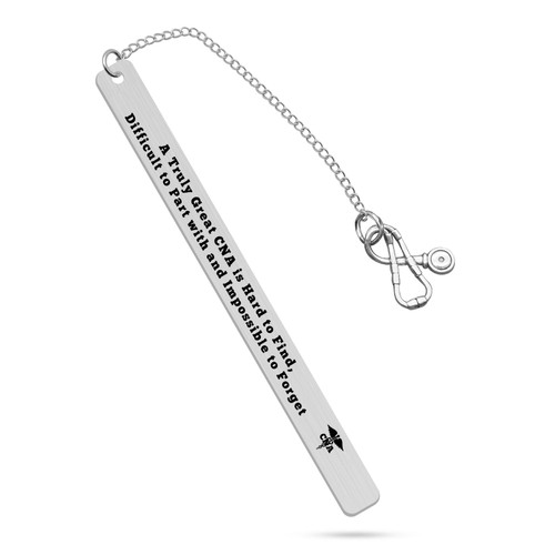 for CNA Gift CNA Bookmarks Certified Nursing Assistant Gift Gift for CNA Nurse Day Gift Graduation Nursing School Medical Student Gift Stethoscope Bookmarks Nurse Christmas Birthday Gift for CNA Week