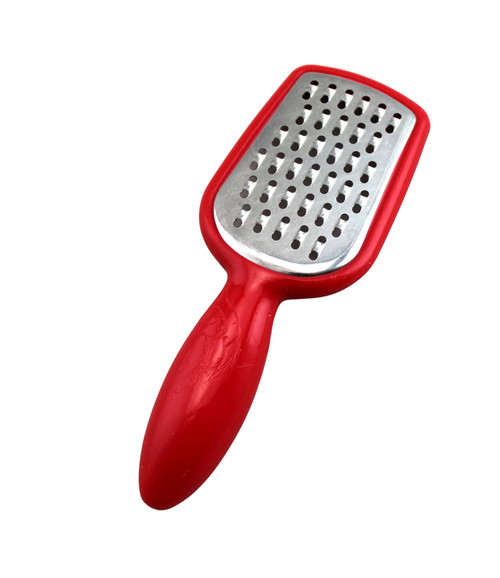 Stainless Steel Mini Grater Cheese Garlic Nutmeg Chocolate 5" BPA Free Plastic Handle