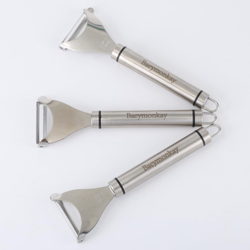 Baeymonkay Y-Shaped Potato Peelers Set of 3, Vegetable Peeler?Apple Peelers for Kitchen, Veggie Carrot Fruit Potato Peeler Hand, Peeler Stainless Steel