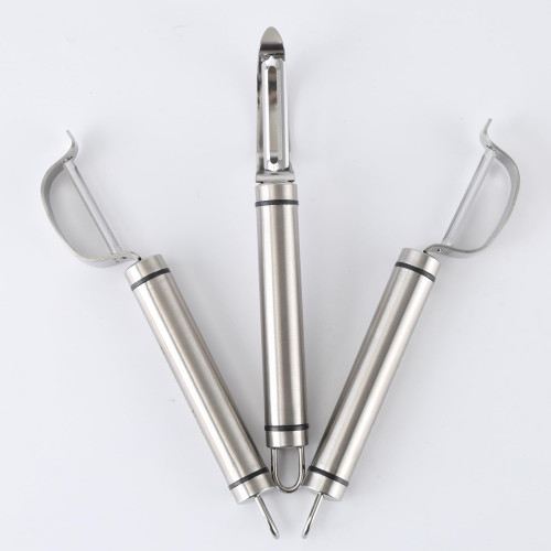 Baeymonkay I-Shaped Potato Peelers Set of 3, Vegetable Peeler?Apple Peelers for Kitchen, Veggie Carrot Fruit Potato Peeler Hand, Peeler Stainless Steel