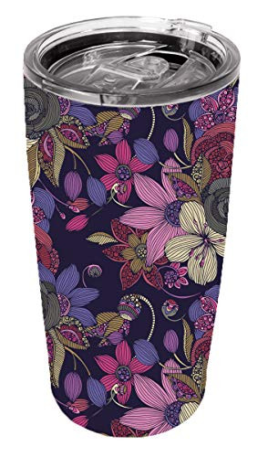 Lang Artisan Flourish Stainless Steel Coffee Mug (9026006), 20 oz, Multi