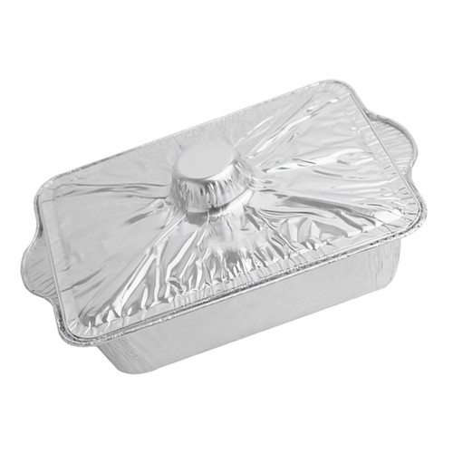 BESTOYARD Tin Foil Pan Disposable Aluminum Pots Disposable Pot Disposable Food Container Aluminum Cooking Pots Aluminum Drip Pans Bbq Pot Grill Pan Grilled Fish Aluminum Foil