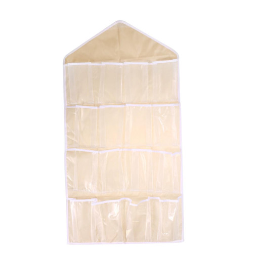 ABOOFAN Storage Bags 16 Over Door Storage Closet Organizer Underwear Organizer Wardrobe Organiser Bra Organizer Wall Pocket Organizer On The Door Storage Bag Hanging Storage Bag