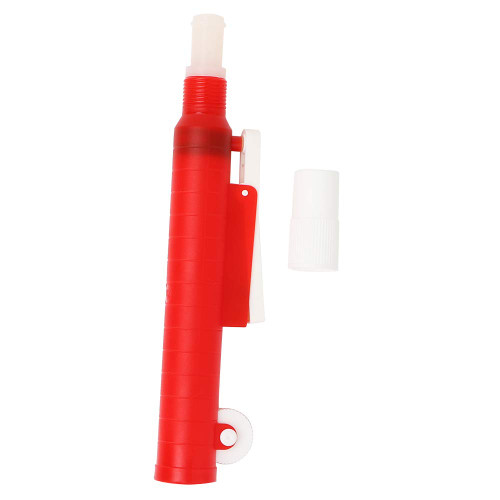 Pipet,Deosdum Pipette Bulb Pipette Pump Filler for Plastic and Glass Pipettes 25ml Red Pipette Pump