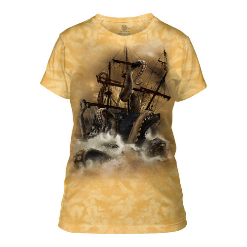 The Mountain Women's Kraken Apparel, Yellow, Small