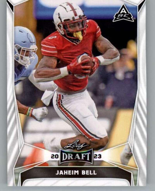 2023 Leaf Draft #35 Jaheim Bell Florida State Seminoles RC Rookie Football Trading Card 2023 Leaf Draft #35 Jaheim Bell Florida State Seminoles RC Rookie Football Trading Card