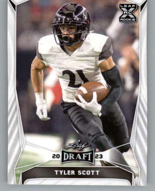 2023 Leaf Draft #71 Tyler Scott Cincinnati Bearcats RC Rookie Football Trading Card 2023 Leaf Draft #71 Tyler Scott Cincinnati Bearcats RC Rookie Football Trading Card