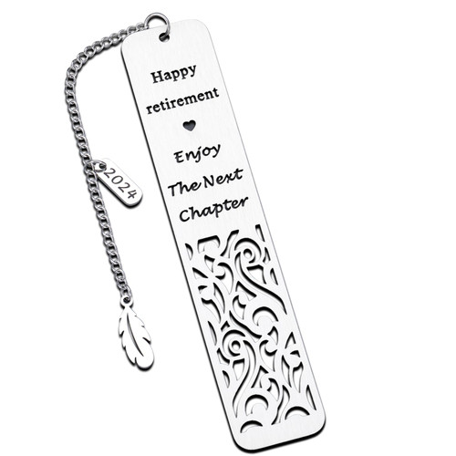 Retirement Gift for Women Men - Happy Retirement Bookmark Gift for Coworker 2024 Teacher Nurse Retirement Gift for Women Police Military Retirement Party Gift Farewell Gift for Retired Friends Boss Retirement Gift for Women Men - Happy Retirement Bookmark Gift for Coworker 2024 Teacher Nurse Retirement Gift for Women Police Military Retirement Party Gift Farewell Gift for Retired Friends Boss