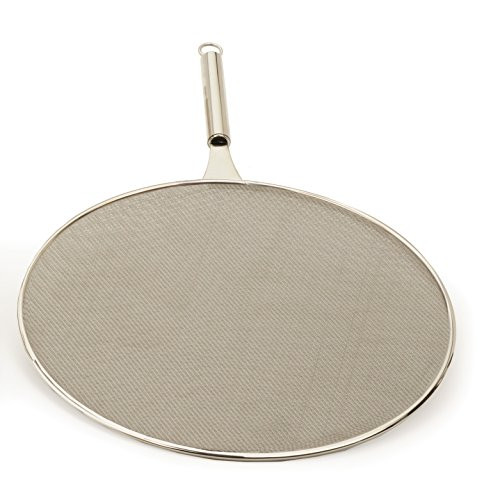 RSVP Endurance Double-Fine Mesh 18/8 Stainless Steel Large 13-inch Splatter Screen RSVP Endurance Double-Fine Mesh 18/8 Stainless Steel Large 13-inch Splatter Screen