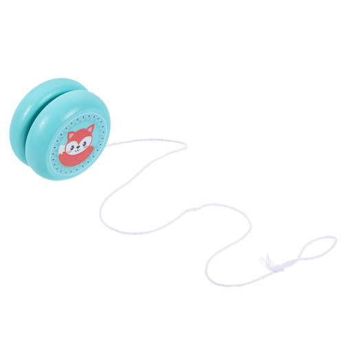 BCOATH Yo-yo Toy Yoyo Toys Wooden Yo-yo Wood Yo-yo Balls Children Educational Lovely Yo-yo Balls Kids Educational Plaything Yo Yo Ball Cartoon Children's Rope Baby