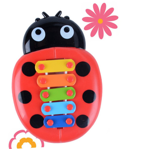 Hohopeti Piano Toys Kids Knocking Instrument Hand Knocking Xylophone Knocking Xylophone Toy Musical Knocking Toy Child Insect Hand Percussion