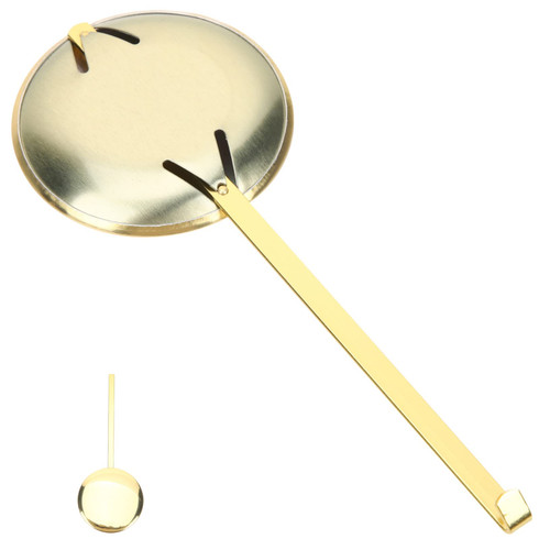 Veemoon Wall Clock Accessories Clock Supply Wall Clock Supply Supplies Metal Pendulum Replace Golden Ornaments Wall Clock Pendulum Part Metal Clock Pendulum Clock Pendulum Replacement