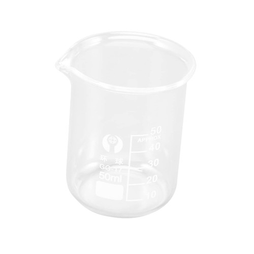 ULTECHNOVO Supplies & Equipment Measuring Cup Beaker Measure Cups Graduated Cylinder Laboratory Equipment Flasks Devices Chemistry Equipment Erlenmeyer Flask Glass Volumetric Flask