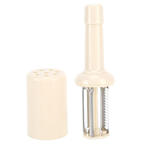 Vegetable Peeler for Kitchen, Bottle Shape Durable Fruit Peelers for Apples, Carrots and Potatoes,Kitchen Peeling Tool(Beige)
