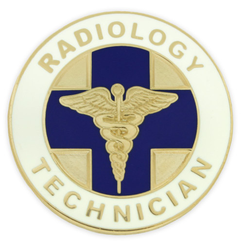 PinMart Radiology Technician Caduceus Medical Lapel Pin