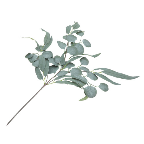 Cabilock Artificial Flower Arrangement Artificial Flower Bouquet Home Accents Decor Faux Plant Decorative Bush Eucalyptus Branches Leaves Branches Artificial Eucalyptus Leaf Vase Decor