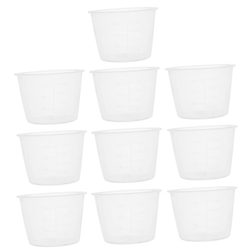 FUNOMOCYA 10pcs kitchen supplies replace food grade Accessories rice cup substitute measuring cup tool cup Component ingredients rice cooker laundry cup rice cups replacements pp