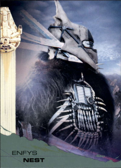 2018 Topps Solo A Star Wars Story Trading Card Silver #88 Enfys Nest