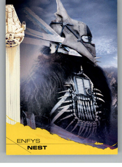 2018 Topps Solo A Star Wars Story Trading Card Yellow #88 Enfys Nest