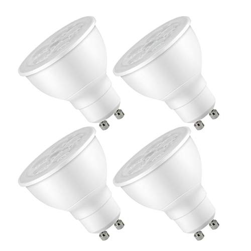 SUNEON Gu10 Led Bulbs Dimmable 2700k Warm White 75w Equivalent 7.5w Spotlight 550LM 4 Pack - 120v Ul-listed