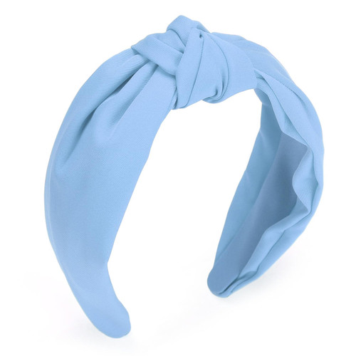 Etercycle Headband for Women, Knotted Wide Headband, Yoga Hair Band Fashion Elastic Hair Accessories for Women (Light Blue) Etercycle Headband for Women, Knotted Wide Headband, Yoga Hair Band Fashion Elastic Hair Accessories for Women (Light Blue)