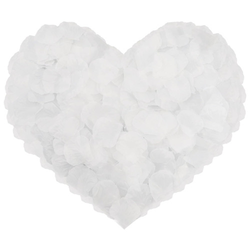 AWARDSEN 1500PC Rose Petals White Flower Girl Petals Fake Silk Rose Petals Fake Roses Flowers Petals for Wedding Valentine Romm Decorations AWARDSEN 1500PC Rose Petals White Flower Girl Petals Fake Silk Rose Petals Fake Roses Flowers Petals for Wedding Valentine Romm Decorations