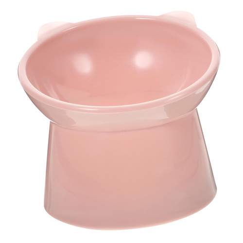 LIFKOME Footed Pet Food Bowl Elevated Tilted Food Bowl Pet Dog Feeder Tilted Pet Feeder Pet Bowls Elevated Tilted Elevated Cat Bowl Pet Bowl Raised Neck Guard Bowl Supplies Plastic