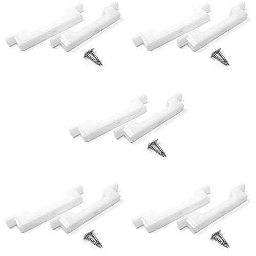 False Front Cabinet Clips (5 Sets) - 4-1/2" Fake Drawer Clips/False Drawer Front Clips