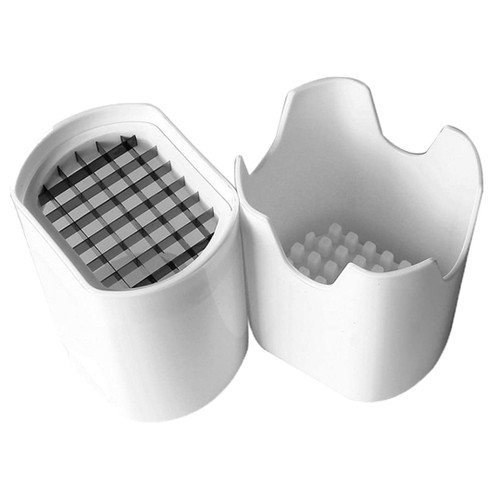 Fries Potato Cutter Natural Cut Rapid Slicer French Fry Cutter Cutter Potato Food Dicer Veggie Dicer Chopper Vegetable Dicer Potato Tool White