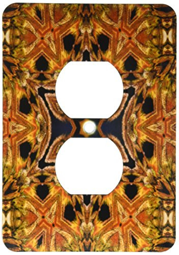 3dRose lsp_42362_6 Turkish Decorative Flower Mandala Outlet Cover