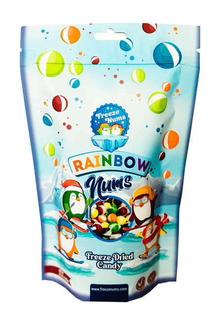 Rainbow Nums 5.1 Ounce - Freeze Dried Candy Fun Unique Candy - Featured on Tik Tok - Original Fruit Flavor Strawberry, Green Apple, Grape, Lemon & Orange Rainbow Nums 5.1 Ounce - Freeze Dried Candy Fun Unique Candy - Featured on Tik Tok - Original Fruit Flavor Strawberry, Green Apple, Grape, Lemon & Orange