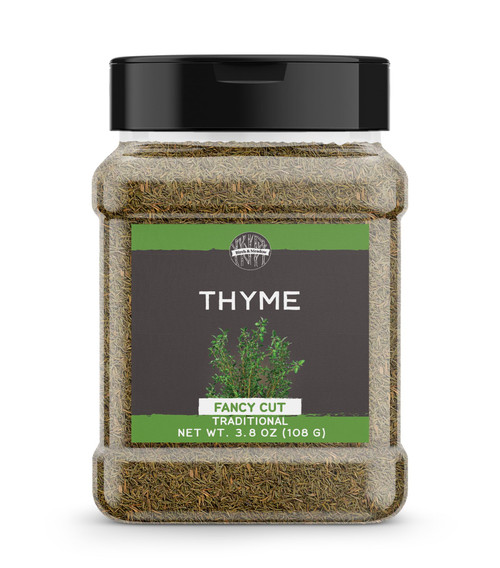 Birch & Meadow Fancy Cut Thyme Leaves, 3.8 oz, Aromatic, Traditional