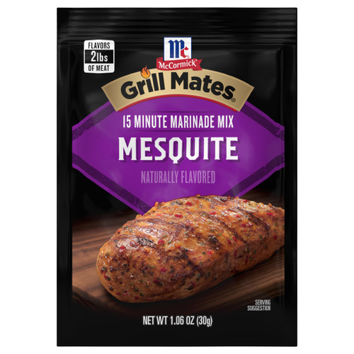 McCormick Grill Mates Mesquite Marinade, 1.06 oz McCormick Grill Mates Mesquite Marinade, 1.06 oz