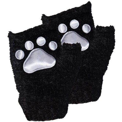 Amscan Cat Paw Glovelettes - Standard Size (1 Count) - Perfect for Costumes, Halloween, Parties and Performance Accessories