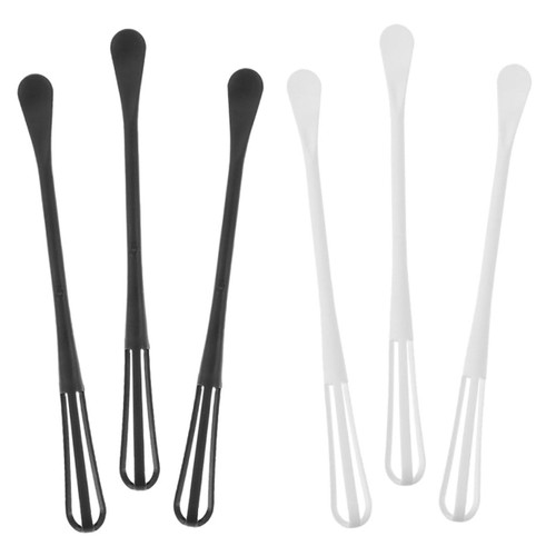 ABOOFAN 6pcs Mini Egg Beater Tools Hand Blender Egg Mixer Multi-use Egg Whisking Tool Egg Stirring Whisk Egg Blending Whisk Manual Egg Beater Whisk Manual Whisks Milk Handheld Pp re-usable