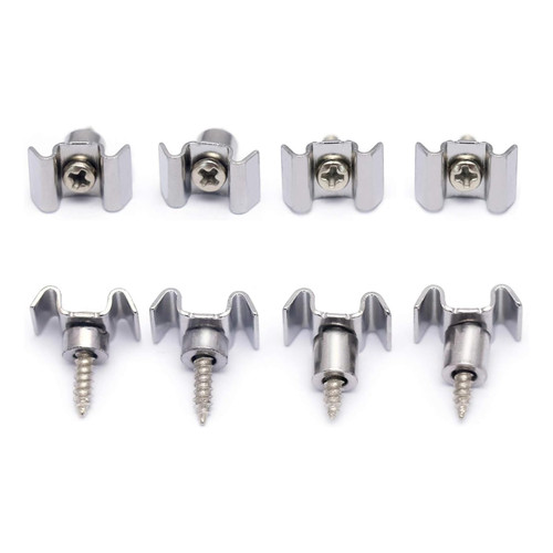 4Pcs Guitar String Trees Guides Retainer Guides String Trees Retainers for Fender Strat Stratocaster